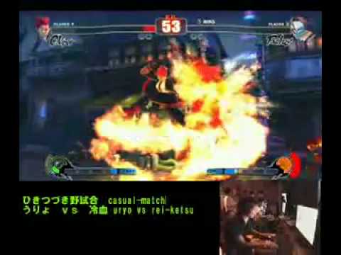 Street Fighter 4 Uryo vs Reiketsu Tokyo Gods Garden HQ