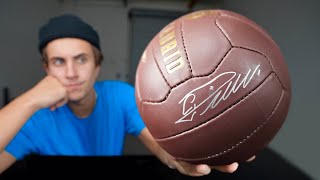 Turning a Soccer Ball into Custom Shoes…