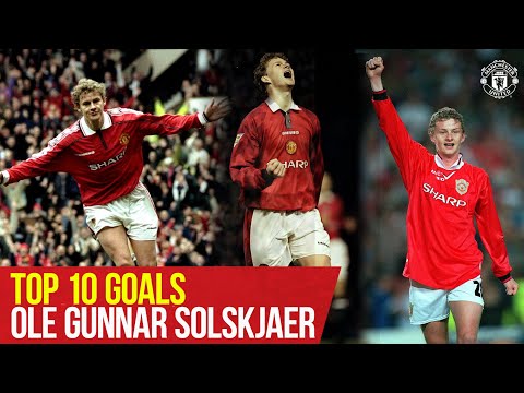 Ole Gunnar Solskjaer | Top Ten Goals | Manchester United | 25 years at Old Trafford