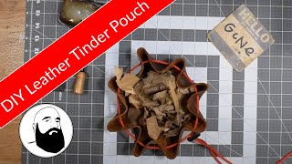 How To Make a Leather Tinder Pouch