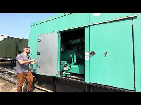 For Sale Used Cummins 500kW Standby / 450kW Prime Sound Attenuated Diesel Genset CJV-1994