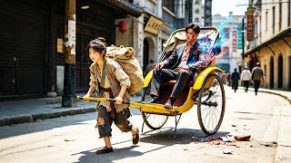 乞丐女孩撿垃圾為爸爸討飯吃，所有人看笑話，殊不知爸爸是退役戰神，覺醒神力打臉全場！#短劇 #逆襲 #親情
