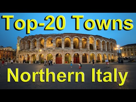 Northern Italy Top-20 Towns