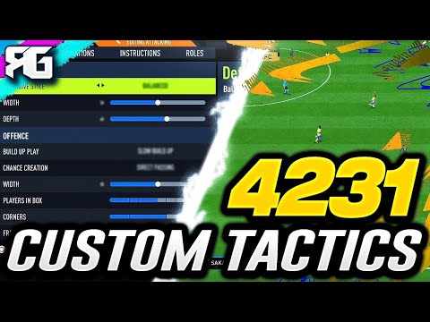 FIFA 22 BEST CUSTOM TACTICS YOU WILL EVER USE!!!! THESE TACTICS ARE UNREAL!!!