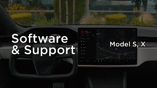 [오피셜] Software and Support | Model S and Model X