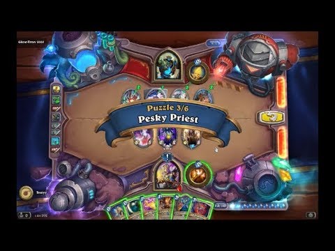 Solution Puzzle Lab Survival: Pesky Priest - Glow-Tron 2000 (3/6), Hearthstone Boomsday