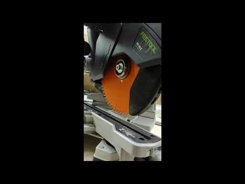 Установка на FESTOOL KC 60 диска на 230