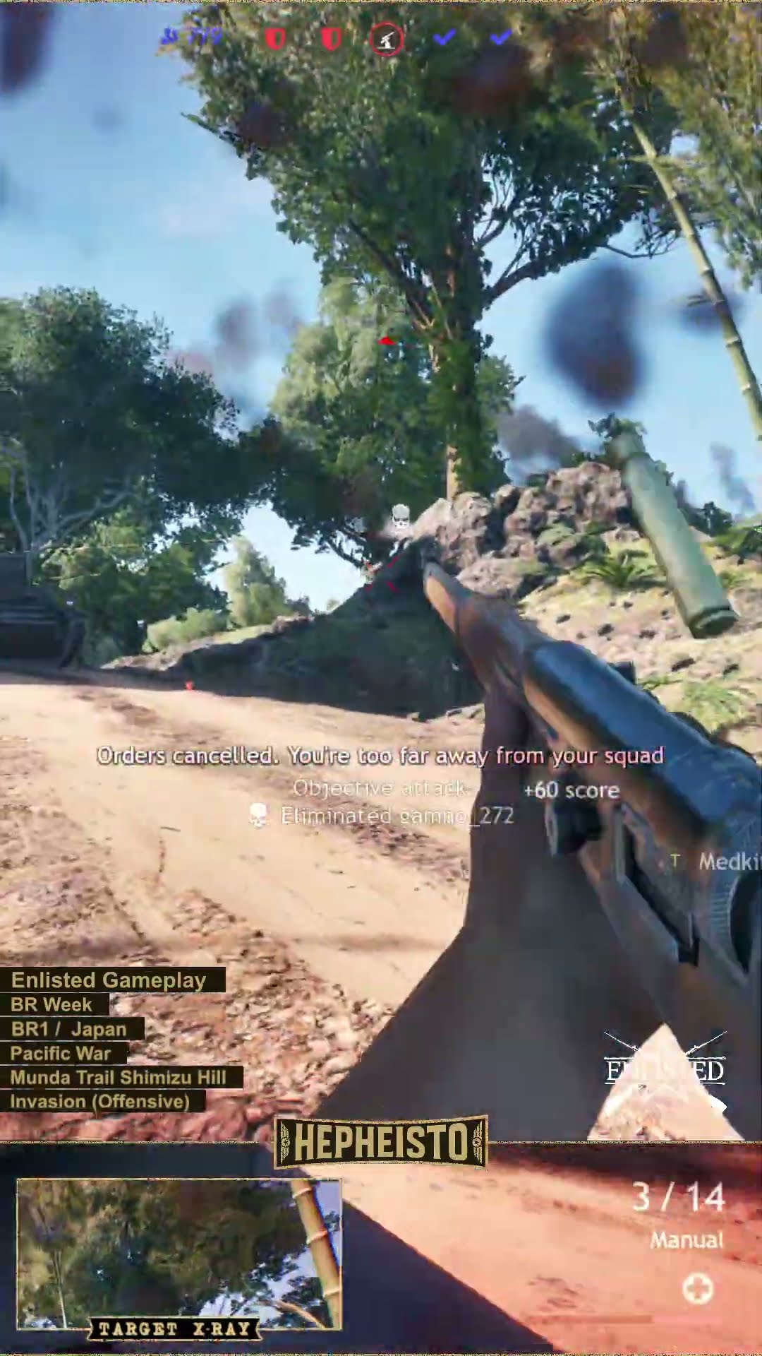 Sniper eliminates Tank M3 Stuart with TNT Charge