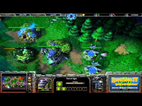 Elegant (NE) VS Moon (NE) - WC3 G2 - AWC King of Kings Group B