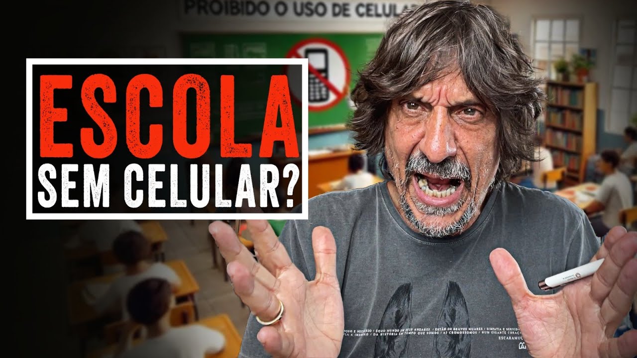 ESCOLA SEM CELULAR? - EDUARDO BUENO