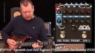 Video thumbnail for A/DA APP-1 PEDAL PREAMP (No talking): PRS Studio, Eventide SPACE and Laney L50H by Brett Kingman
