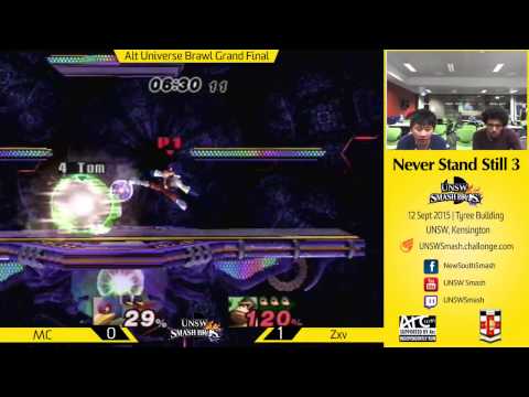 NSS 3 - Project M Grand Final - MC (Falco) vs Zxv (Donkey Kong)