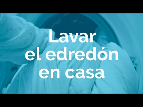 Video - Recomendaciones para lavar los edredones de tu hogar