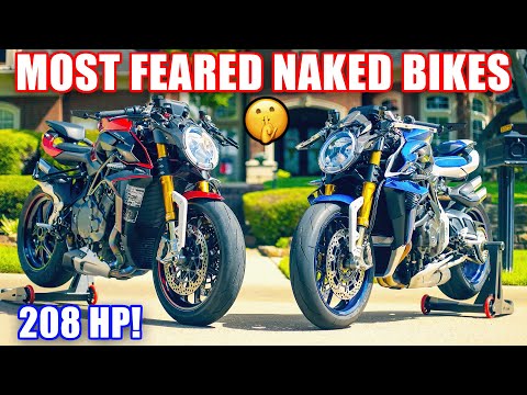 DIE SCHNELLSTEN UND LAUTESTEN Hyper-Nakeds DER WELT: VERGLEICH BRUTALE 1000 RR VS ASSEN 🫣