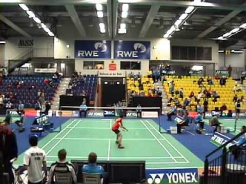 2007 02 28 German Open GP, 1 kolo Jan Fröhlich   Joachim Persson DEN, jedna výměna