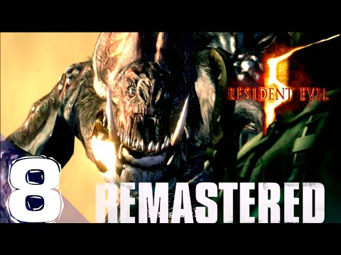 Resident Evil 5 Remastered Gameplay Walkthrough Part 8 Let's play Playthrough - PS4, Xbox One