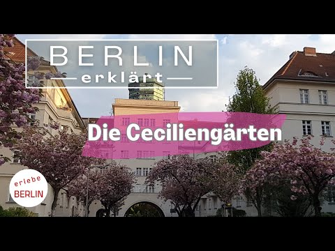 [4K] Berlin settlements of the 20s: the Cecilien Gardens