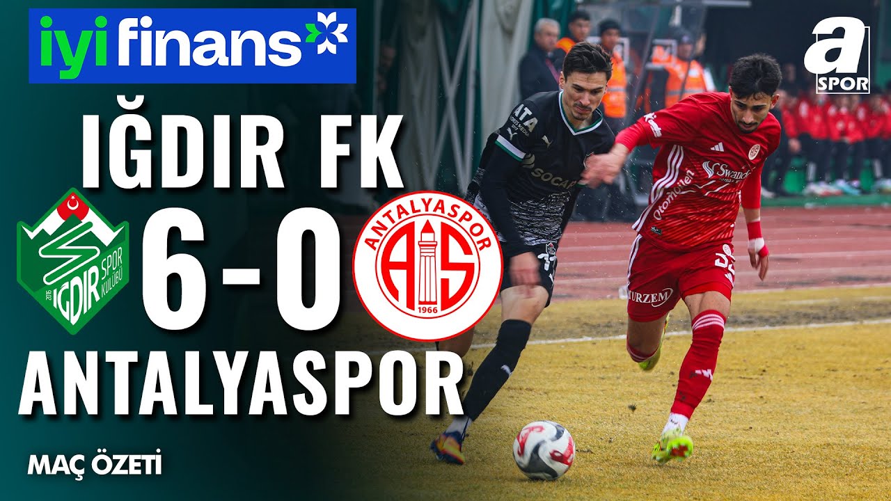 Iğdır FK vs Antalyaspor Highlights