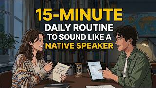 15-Minute Daily English Routine to Sound Like a Native Speaker