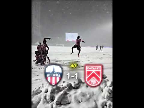 Snow vs. Summer Bicycle Kick 🥶