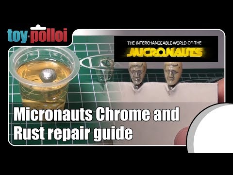 Fix it guide - Chrome and rust on vintage Micronauts Pharoid