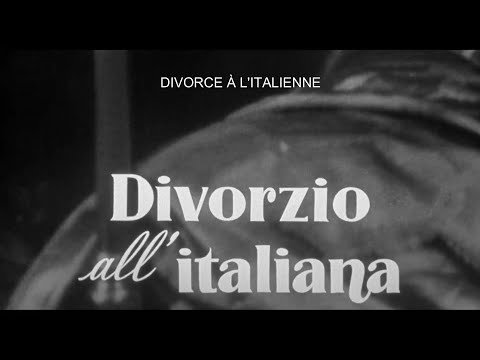 Divorce à l'italienne (Divorzio all'italiana - 1961) - Générique début HD VOST