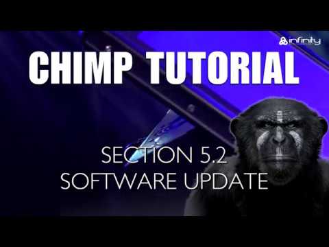 Highlite Academy - Infinity Chimp Tutorial: 5.2. Software update
