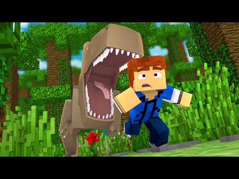 Minecraft Jurassic World - Jurassic Park - RUN!!! #9 - “Jurassic Craft Roleplay"