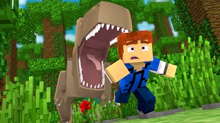 Minecraft Jurassic World - Jurassic Park - RUN!!! #9 - “Jurassic Craft Roleplay&quot;