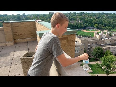 Trick Shots at Xavier University | That's Amazing