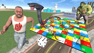 Download lagu Franklin Play The Biggest Snake And Ladders Game Ij Indian Bike Driving 3d mp3