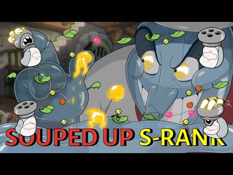 Chef Saltbaker SOUPED UP S-Rank (Hitless, World's Third) - Cuphead