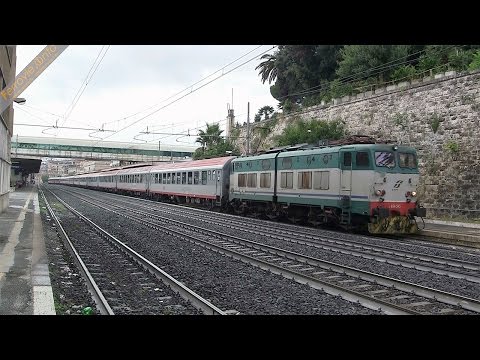 E.656.515 con EXP 16505 a Roma Ostiense - E.656.515 with EXP 16505 in Roma Ostiense