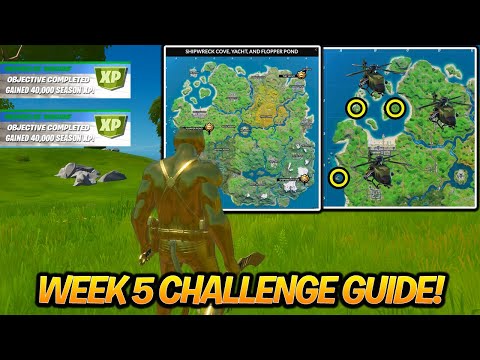 WEEK 5 CHALLENGE GUIDE "MEOWSCLES MISCHIEF" Fortnite Season 2 Challenges How To