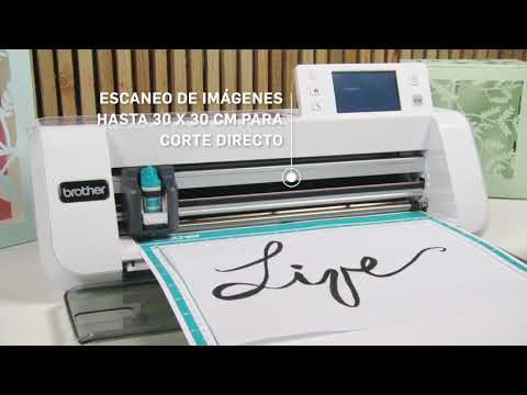 Skeneris Braižytuvas Brother CM 300 ScanNCut video