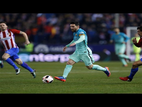 Lionel Messi vs Atlético Madrid | Copa del Rey | 01/02/17 | HD