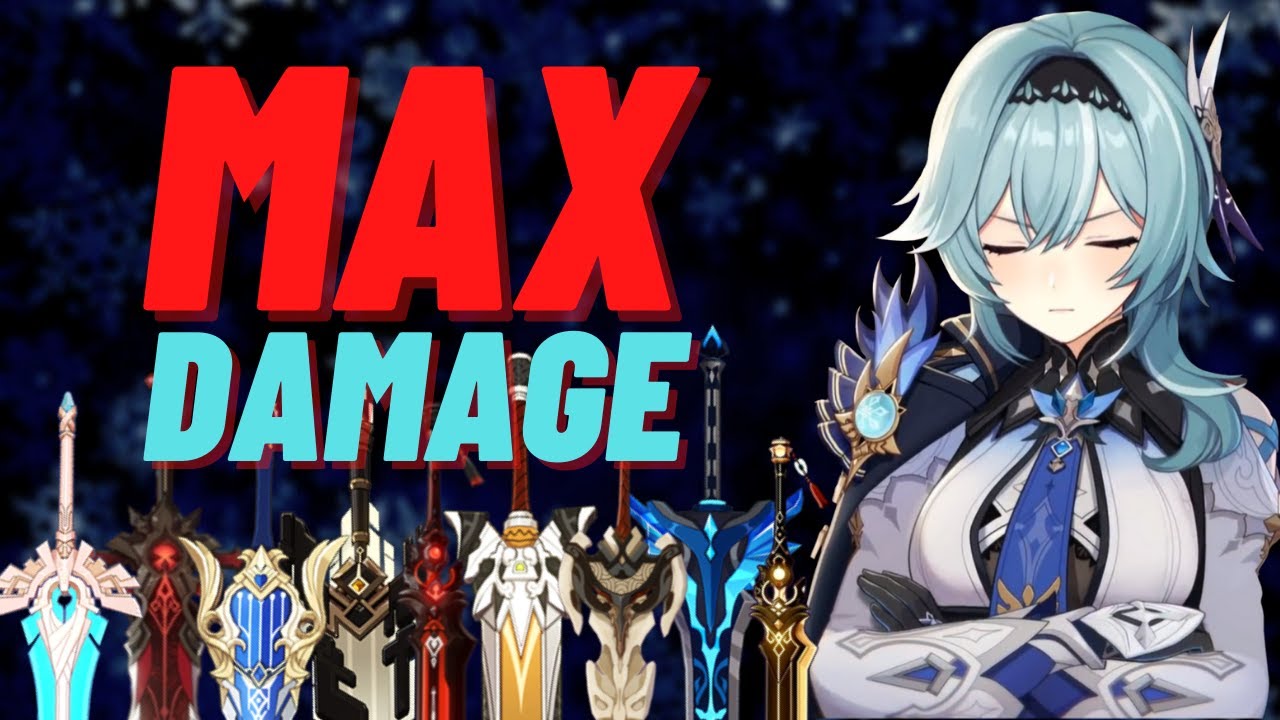 BEST EULA WEAPON GUIDE (Gacha & F2P) | Genshin Impact Guide