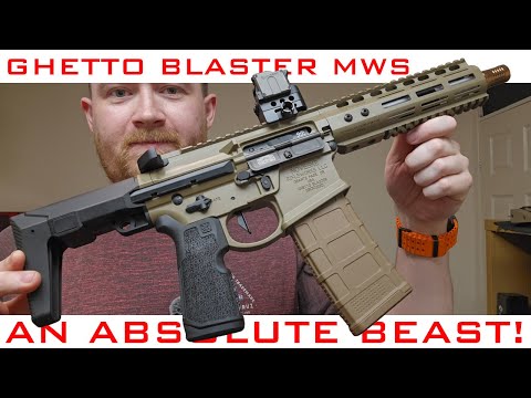 DE Noveske Ghetto Blaster MWS GBBR - The Jaeger Test