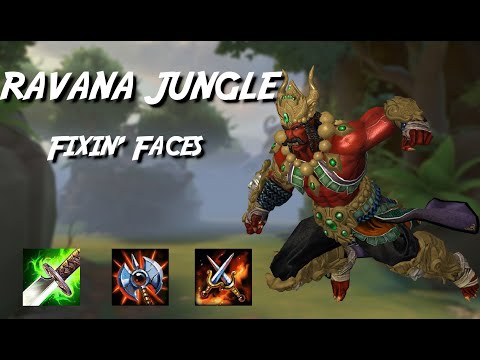 FIXIN' FACES! | RAVANA JUNGLE | Smite Season 7