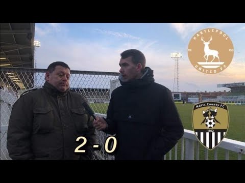 “I’m speechless...” - Hartlepool United 2 - 0 Notts County