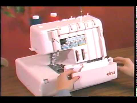 Elna Serger 704 DEX Instructional Video ELV 704DEX VHS 53M