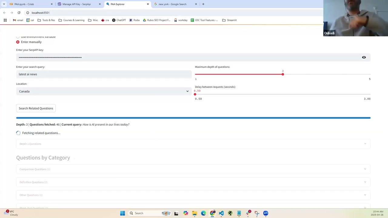 How to scrape People Also Asked with Python