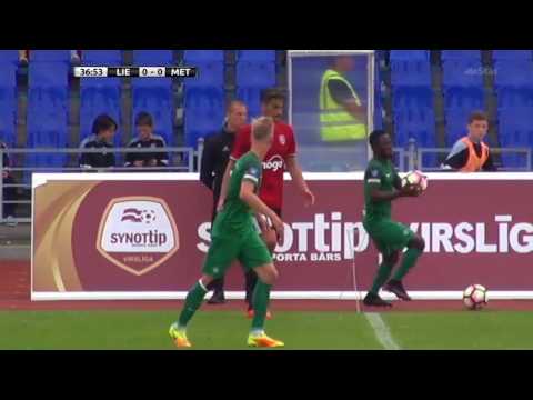 Usman Abbas vs FK Liepaja (16-07-17)