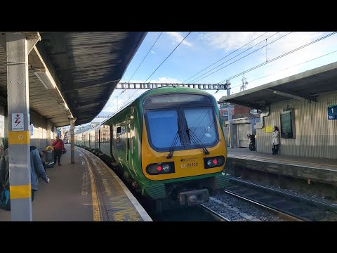 Ride onboard 29000 Class Train 29109 from Drumcondra to Tara Street.