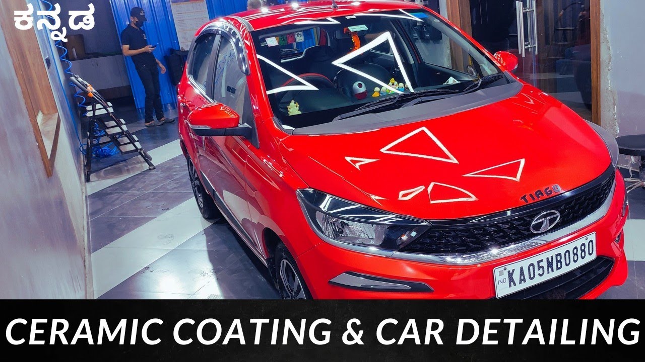 CERAMIC COATING is The BEST Way To Protect Your Car From Paint Damage! #kannada #ceramiccoating