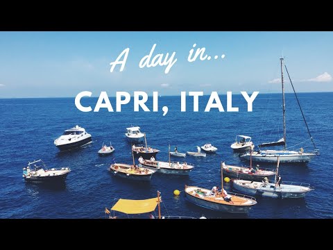 EUROPE TRAVEL VLOG: Capri, Italy!