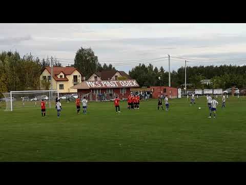 Piast Osiek - Strażak Bidziny bramka na 1:0
