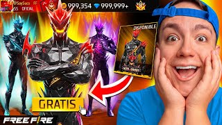 ASÍ CONSEGUÍ GRATIS LA SKIN OSCURA LEGENDARIA EN FREE FIRE😱🔥!