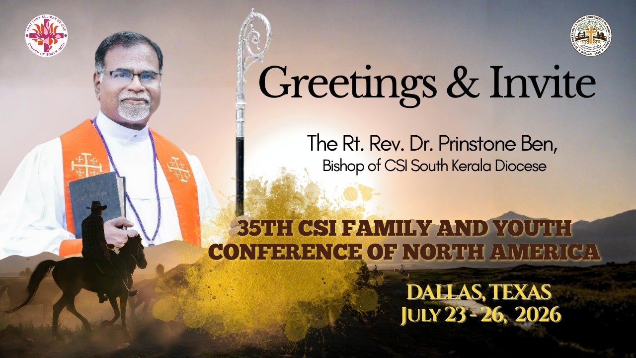 Rt. Rev. Dr. Prinstone Ben - Greetings & Invite