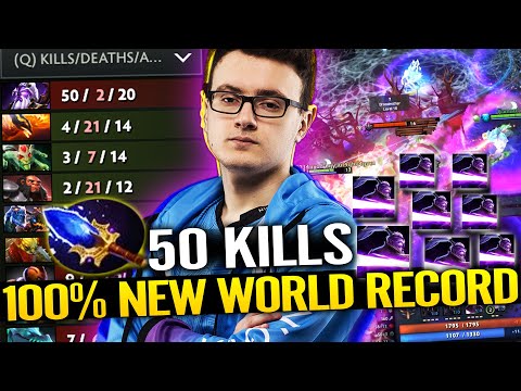 🔥 100% NEW WORLD RECORD - WTF 36min 50kills MIRACLE God Void Spirit Mid Nigma Carry 7.29 Dota 2 Pro